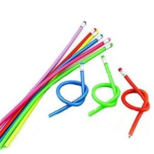 💞 New Pack Of 6 Flexible / Bendable Pencils